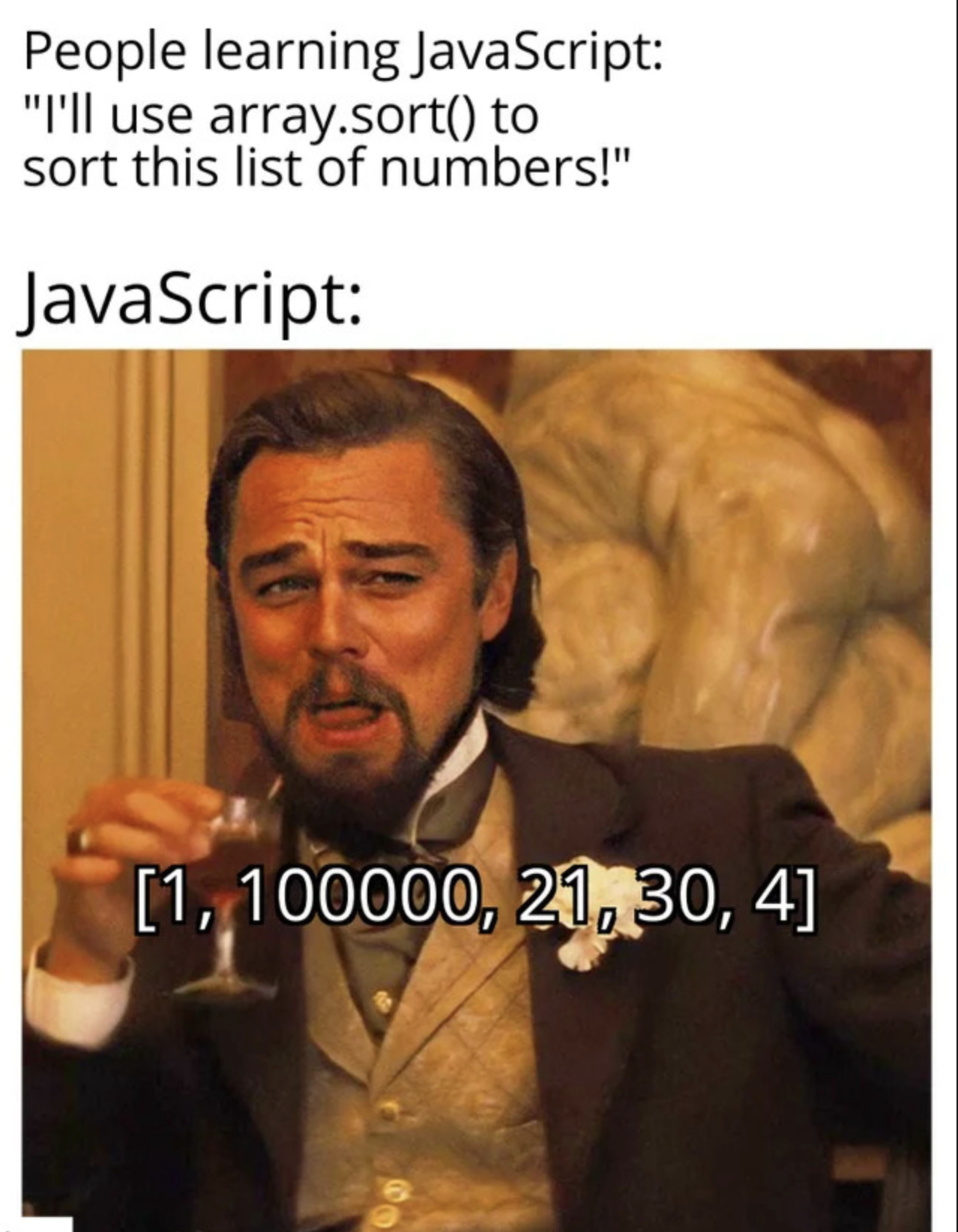 Array sort